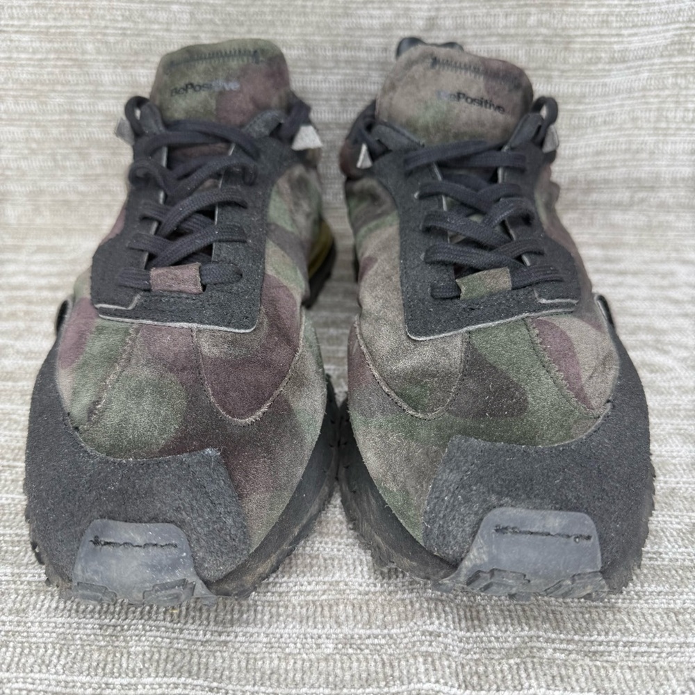 BePositive Space Race Shoes Sneakers Camo Camouflage Mens Size 11 Made In Italy